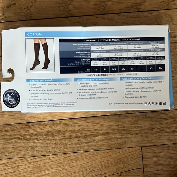 Sigvaris Compression Knee Highs - Picture 2 of 5